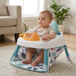 2-IN-1 Baby Activity Floor Seat & Discovery Center