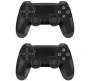 2CONTROLLERS PS4 Motion Controller Black