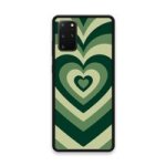 Custom Printed Tpu Cases - Samsung Galaxy S20 Plus & 39 Dark Green Heart& 39 By