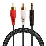 3.5MM Aux Jack To Rca Audio Cable Male To Male 1 5M