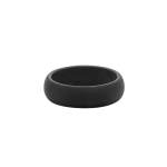 Nano Women's Silicone Rings - Black 10