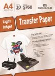 A4 Light T-Shirt Transfer Paper 10 Sheets