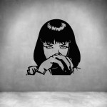 Pulp Fiction - Grey L 500 X H 480MM