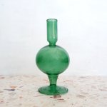 Belly Bud Vase - Emerald Green