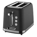 Romana 2 Slice Plastic Toaster Black