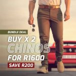 2X Mens Chinos Bundle