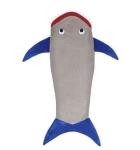 Kids' Shark Blankets - Light Grey