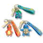 Charmander Squirtle Bulbasaur Pokemon Keychain / Keyring Bundle