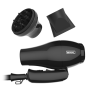 Travel 1000W Foldable Dual-voltage Dc Hair Dryer With Diffuser