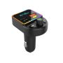 AS-50904 Fm Modulator 2 USB 1 Pd Charger With 7 LED Colour Display