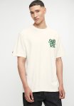 Lo-fi Punk Graphic Loose Tee - Rice White