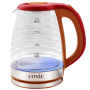 1 8 Litre Electric Glass Kettle - Silver
