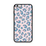 Custom Printed Tpu Cases - Apple Iphone 6 Plus Apple Iphone 6S Plus & 39 Baby Blue Leopard Print& 39 By