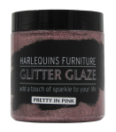 - Glitter Glaze Paint For Furniture And Walls - 450ML - Pretty In Pink