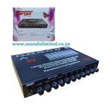 7 Band Graphic Equaliser - Preamp TAG-700Q High Output - 9V
