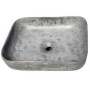 Charcoal Concave Rectangle Concrete Basin 520X400X130MM