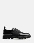 Canver Brush Black Shoes - UK11 Black