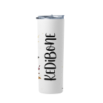 Personalized Floral And Leopard Print Travel Tumbler - Lindiwe - 900 Ml