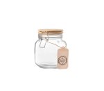 Eh Jar Glass W pine Cliptop Lid 850ML