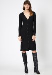 Button Detailed Cardigan - Black