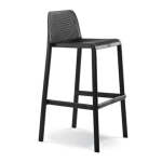 Filtro Perforated Barstool In Various Colours - Black