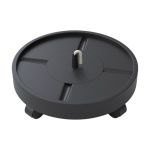 Black 4-WHEEL Self-watering Plant Tray 230MM Inner Diameter