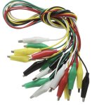 Crocodile Clip With Wire Leads 10PCS