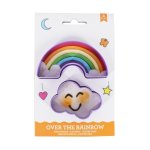 Cloud & Rainbow Cookie Cutter Set Of 2