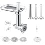 Meat Grinder Attachment Set For Heartdeco Stand Mixer