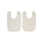 Bebejou Bib 2 Pcs-assorted Colours - Fabulous Wish Grey
