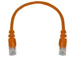 Linkbasic 22CM Utp CAT5E Flylead - Orange