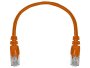 Linkbasic 22CM Utp CAT5E Flylead - Orange