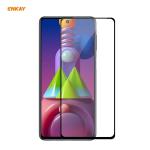 For Samsung Galaxy M51 Hat-prince Full Glue 0.26MM 9H 2.5D Tempered Glass Full Coverage Film