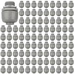 Hdhaoda Conduit Connectors 3 4 Inch Liquid Tight Connector Npt Non-metallic For Pvc Electrical Flexible Conduit Fittings 180 Deg