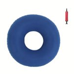 1PC Donut Pillow For Tailbone Pain Inflatable Donut Cushion Seat With A Pump Seat Cushion For Hemorrhoids Bed Sores Prostatitis