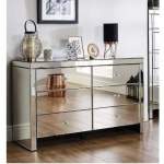 Miami Mirror Chest Of 6 Drawers