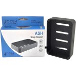 Aluminium Soap Basket Black WIDTH:15CM
