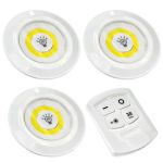 LED Light With Remote Control - Set Of 3