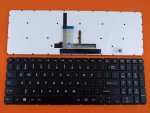Toshiba Satellite L50 L50B L50-C P55W-B5112 P55W-B5220 Series NSK-V92BU No Frame Laptop Keyboard Black