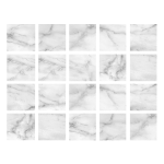 White Marble Wall Tile Stickers