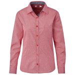 Ladies Long Sleeve Coventry Shirt Red