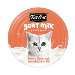 Wet Cat Food Boneless Chicken Shreds & Salmon With Goat's Milk - 70G