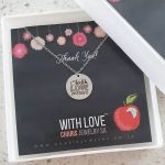G59 - Teach Love Inspire Teachers Gift Necklace In Gift Stainless Steel