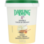 Honey Full Cream Smooth Yoghurt 500G