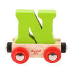 Letter N - Blue