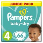 Pampers Baby Dry Jumbo Pack 76 Nappies Size 3