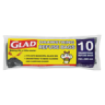 10 Pack Drawstring Refuse Bags 750MM X 890MM
