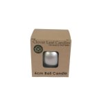 Candle Ball Silver 6CM