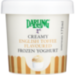 English Toffee Flavoured Frozen Yoghurt Tub 175ML