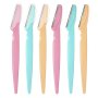 Ladies Razors For Facial Hair Face Shavers For Women - Remove Fine Hairs Eyebrow Face And Neck Come With Safety Cover Attached On Stainless